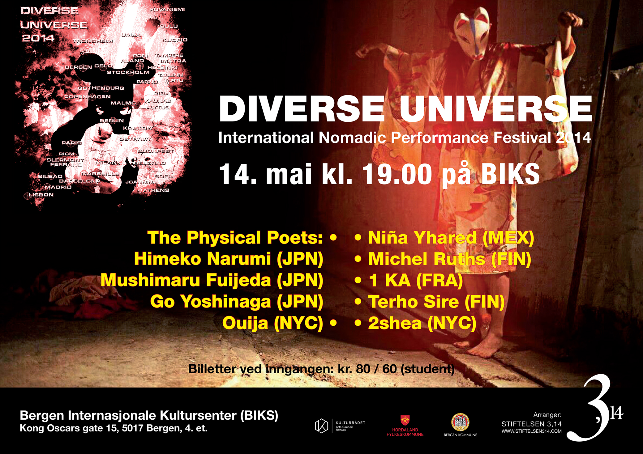 You are currently viewing DIVERSE UNIVERSE International Nomadic Festival 14th of May