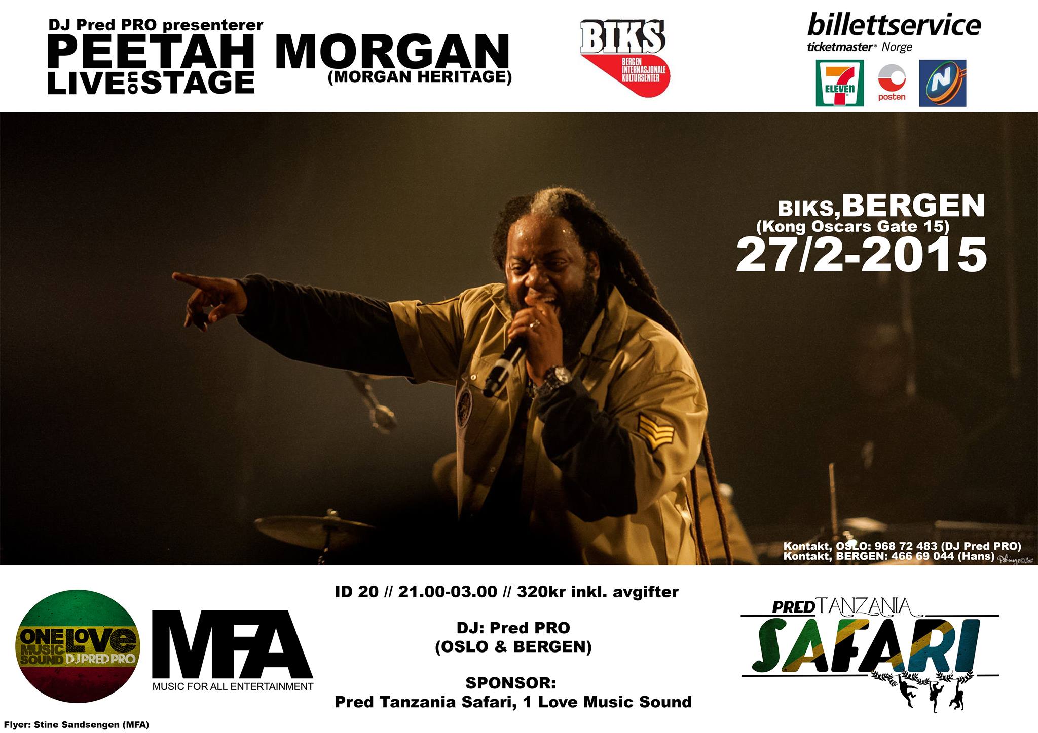 Read more about the article Reggaekonsert med Peetah Morgan
